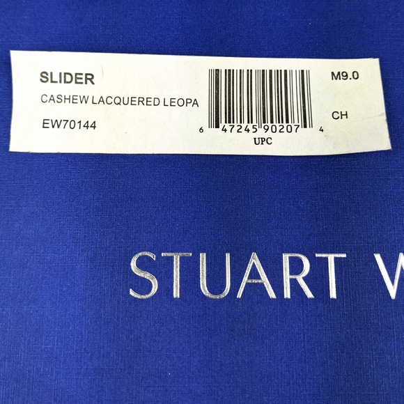 STUART WEITZMAN Leopard Sandal Size 9 - Picture 3 of 7